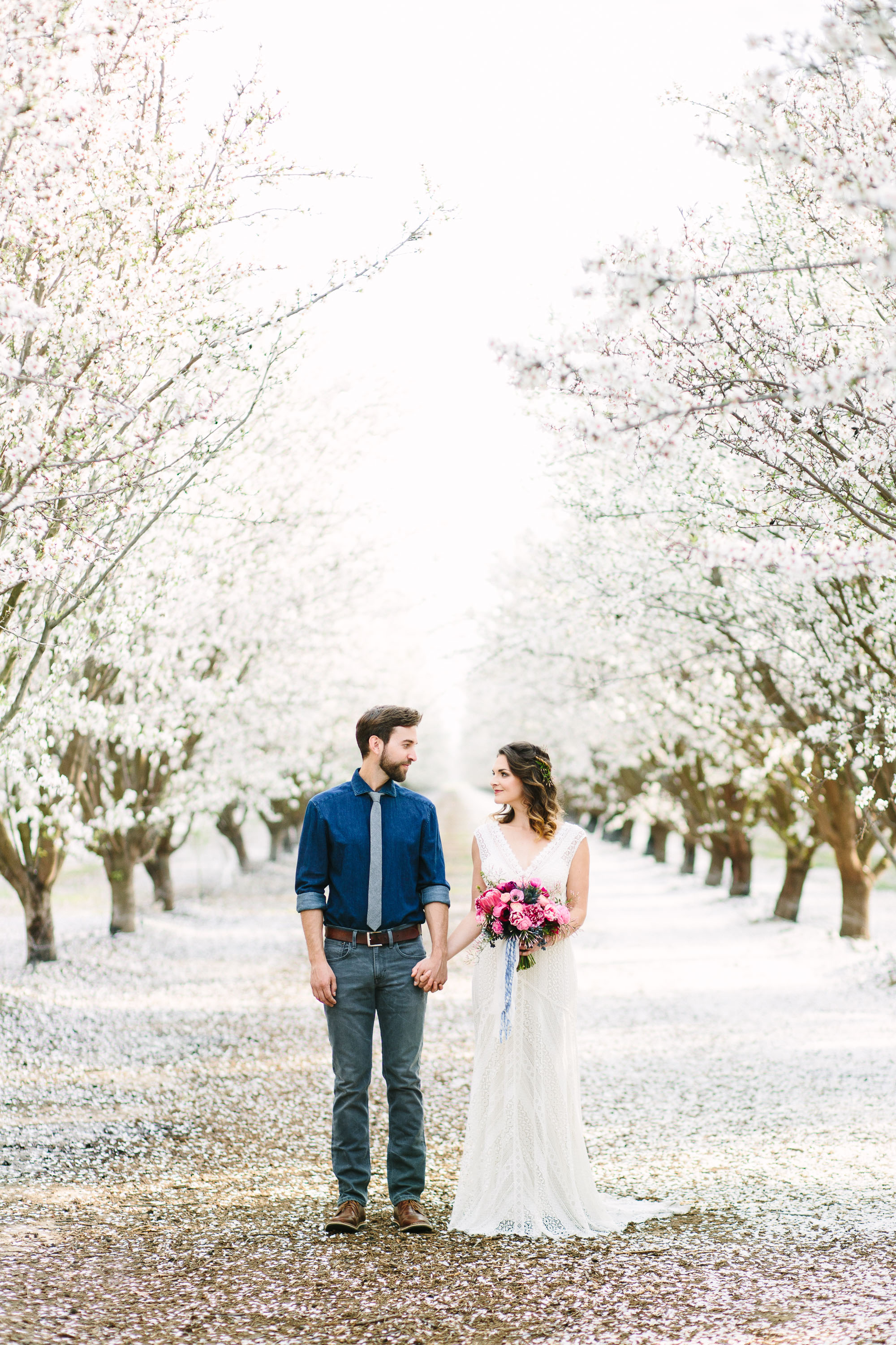 www.marycostaphotography.com | Almond Orchard Wedding Inspiration Blog | 033