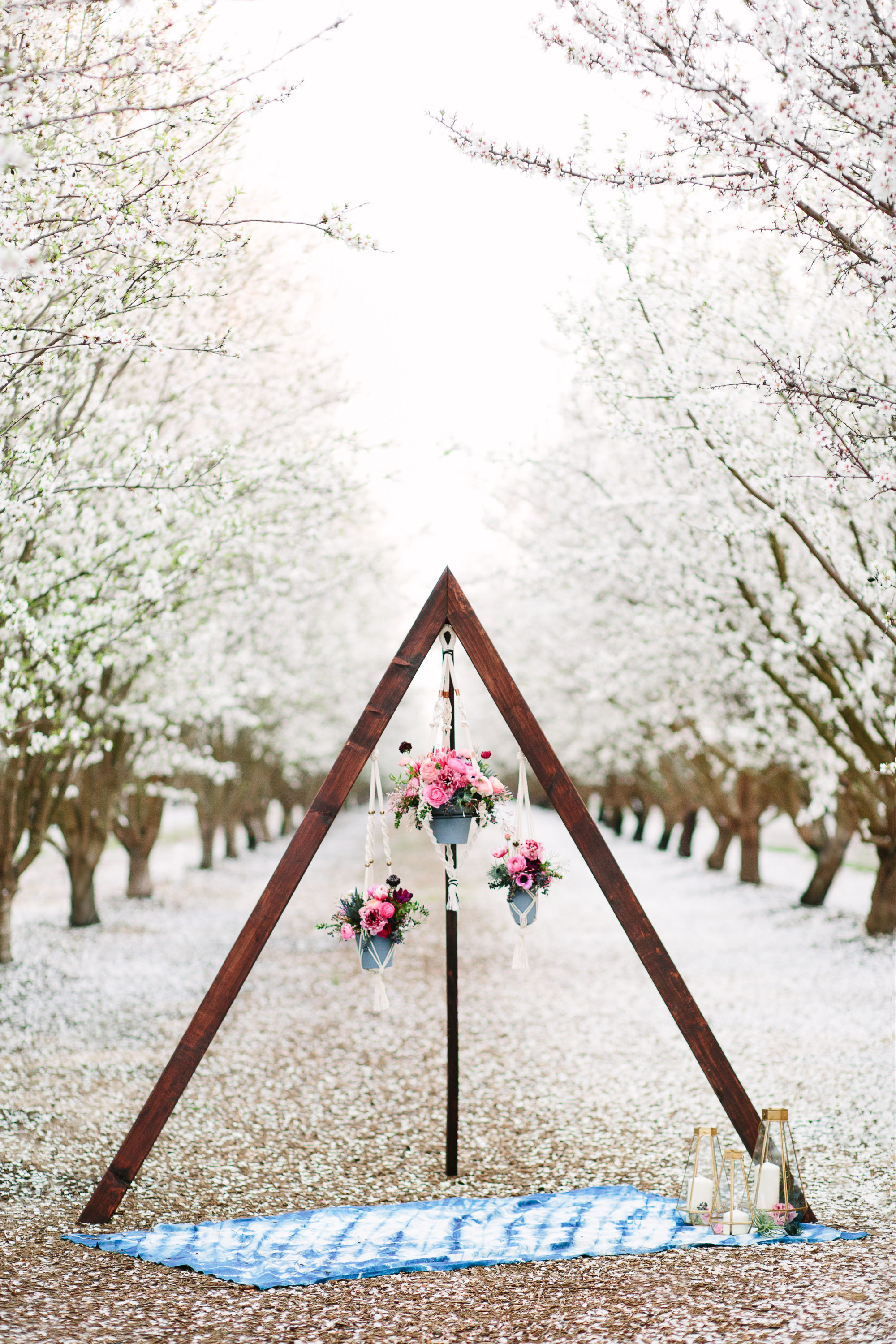 www.marycostaphotography.com | Almond Orchard Wedding Inspiration Blog | 034