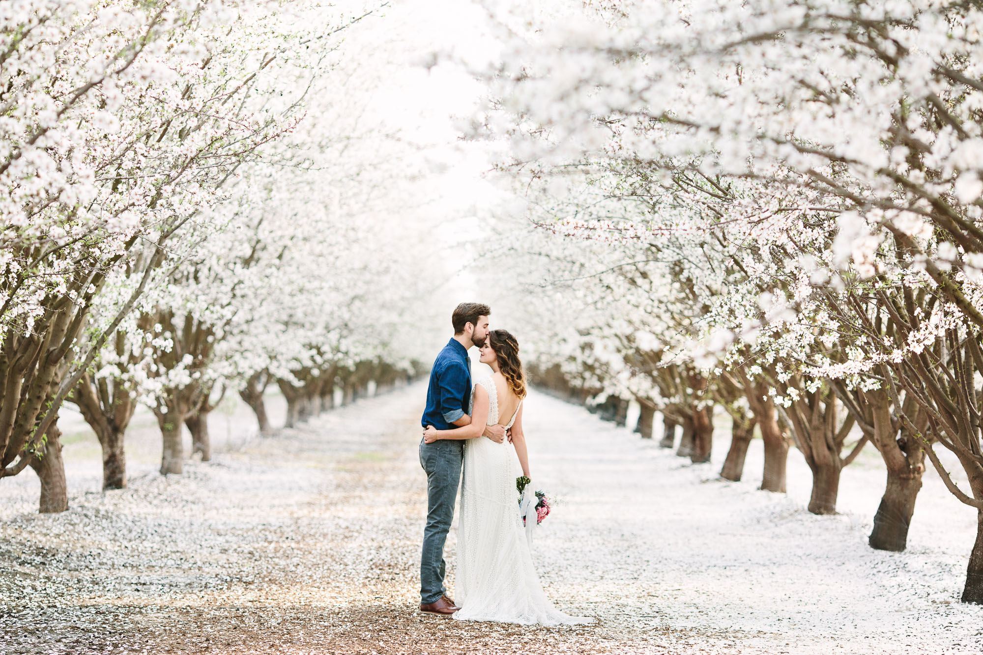 www.marycostaphotography.com | Almond Orchard Wedding Inspiration Blog | 038