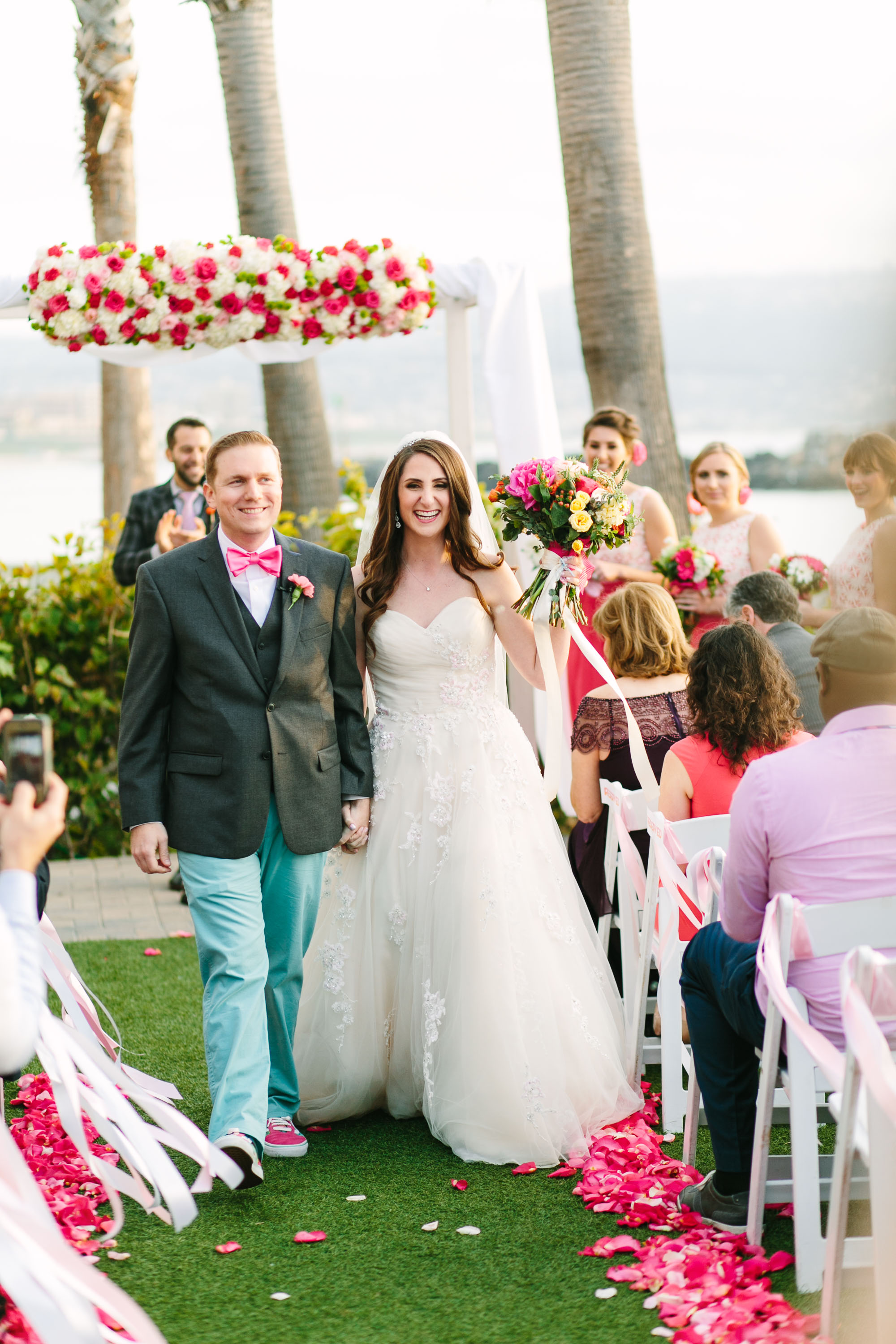 www.marycostaphotography.com | Colorful Redondo Beach Wedding | 101