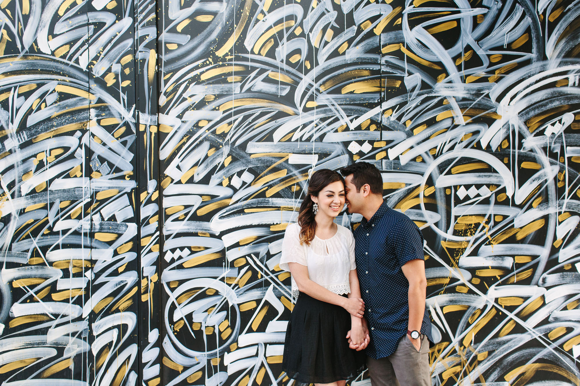 www.marycostaphotography.com | Colorful Mural DTLA Engagement Session | 011