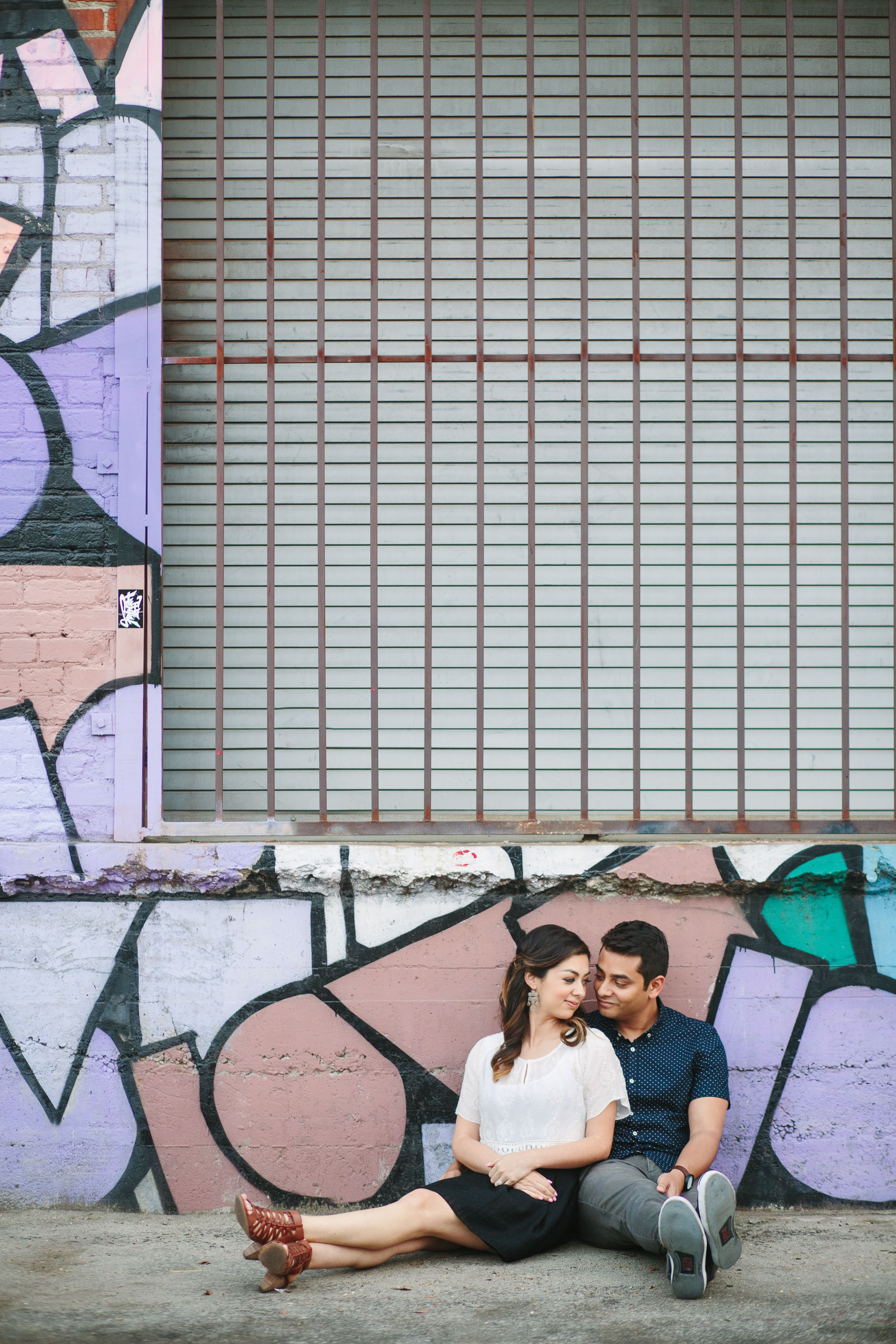 www.marycostaphotography.com | Colorful Mural DTLA Engagement Session | 016