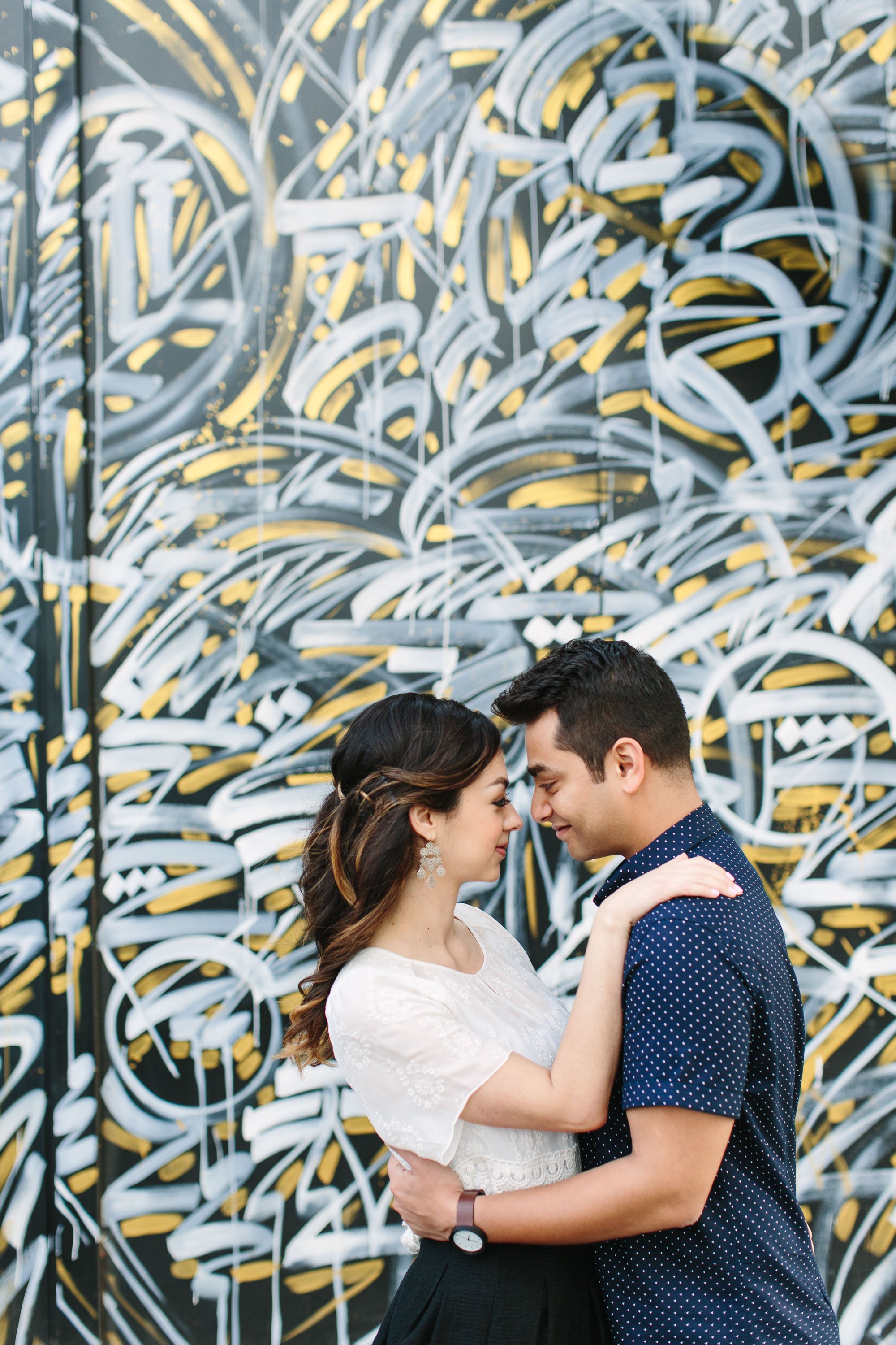 www.marycostaphotography.com | Colorful Mural DTLA Engagement Session | 017