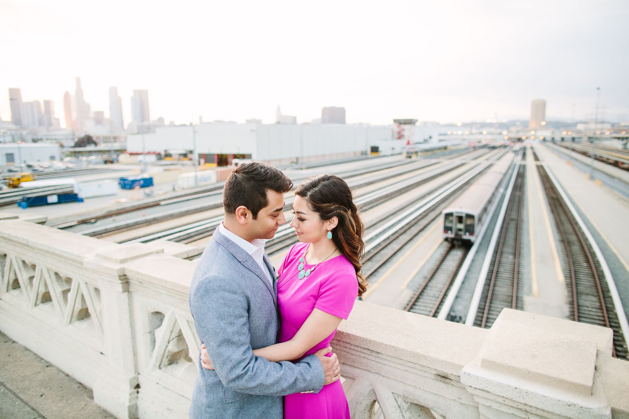 www.marycostaphotography.com | Colorful Mural DTLA Engagement Session | 021